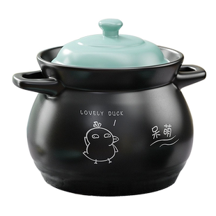 砂锅煲炖汤家用燃气耐高温干烧不裂汤锅炖锅煤气灶专用煲仔饭沙锅