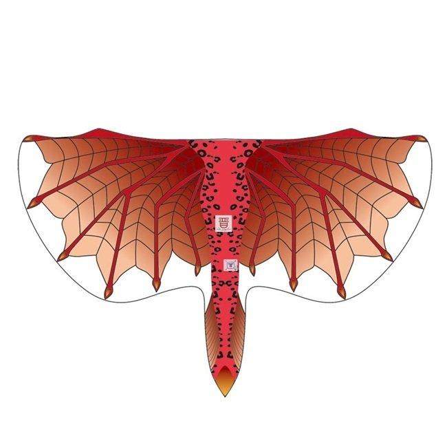 butterfly wings bird dragon costume red purple blue party