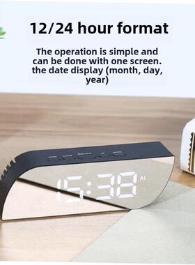 LED Digital Alarm Clock Watch Table Electronic Desktop Cloc1