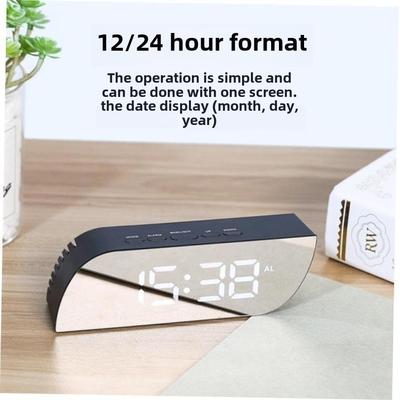 LED Digital Alarm Clock Watch Table Electronic Desktop Cloc1