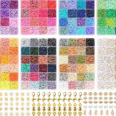 Clay eads Set racelet Necklce Making Accessories Kit