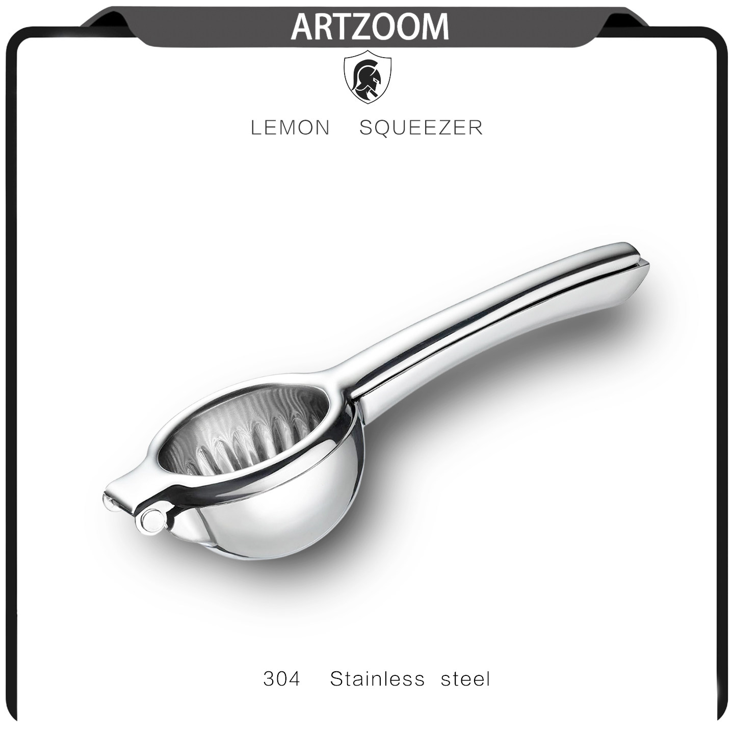 ARTZOOM不锈钢手动榨汁器柠檬夹