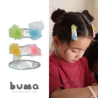 buma新品手工发夹一起跳舞呀
