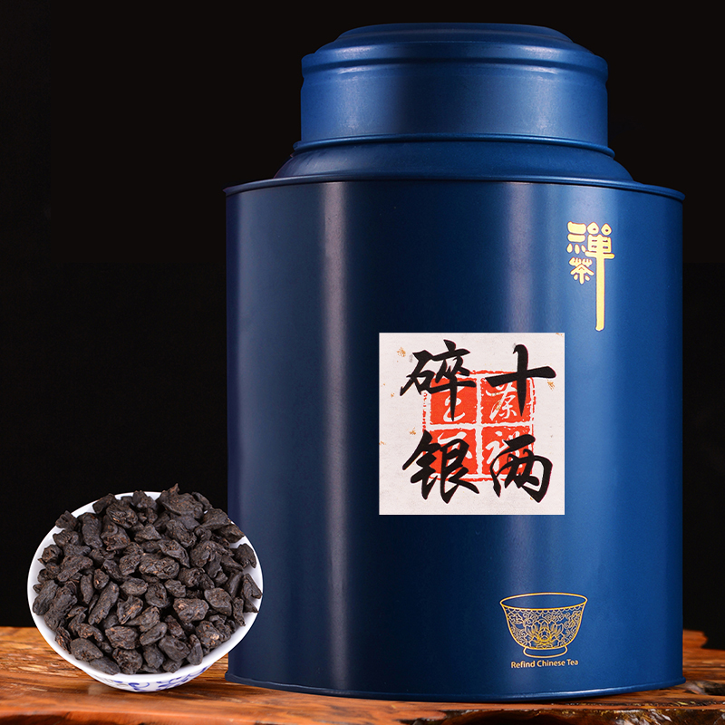十两碎银子茶特级糯米香云南古树熟茶普洱茶化石黑茶500g散装罐装在类目 茶, 普洱中 - 来自Buy2taobao.com提供专业的淘宝代购服务