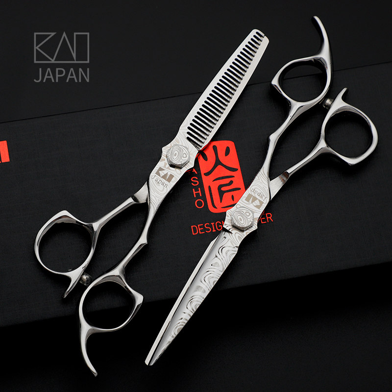 发型师专业火匠美发剪平剪牙剪打薄无痕剪刀理发店剪发理发剪套装