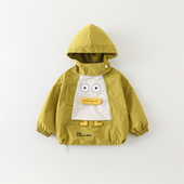 SCBEBE 小童宝宝AW436 儿童冲锋衣春秋款 男童秋季 外套2026新款