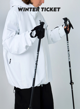 WinterTicket SOMOSKiiii联名限量款OVERSIZE公园自由式Recco雪服