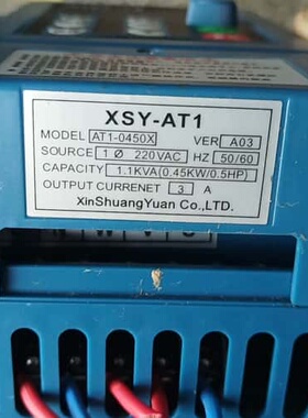 议价INVERTER变频器，型号AT1-0450X可维修