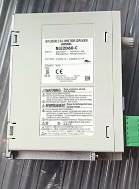 议价东方马达调速驱动器BLE2D60-C，未使用，。可维修