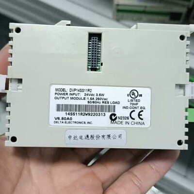 议价台达PLC模块DVP14SS11R2，24Vdc电源输入，3可维修