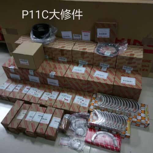 议价神钢专卖，日野J05e、J08E、P11C原厂发动机四配套，可维修