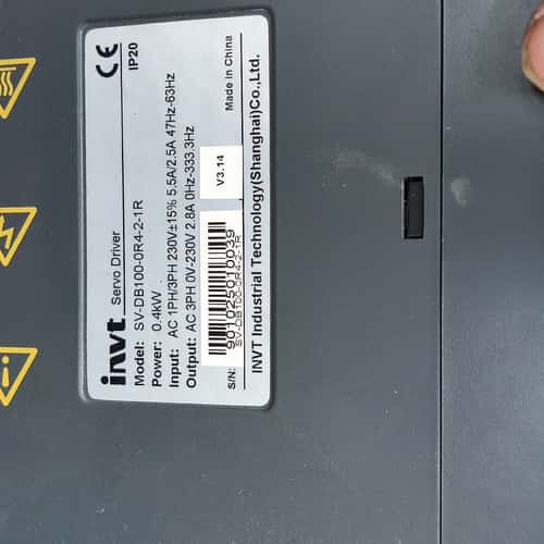 议价英威腾驱动器SV-DB100-0R4-2-1R可维修