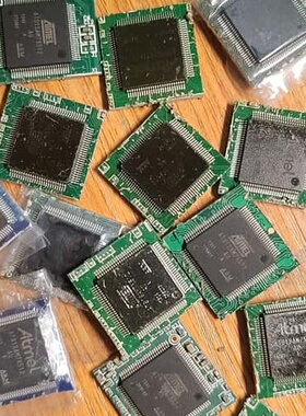 议价AT91SAM7X512-AU切割带板十几片，要凑的来5可维修