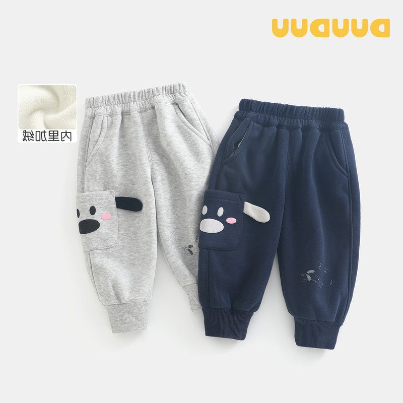 保暖裤儿童裤子婴儿UUUD小童加绒