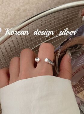 女开口风小众US925调节饰品ins