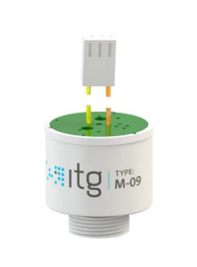 氧传感器M-09氧电池适用GO-09 MAX-14氧电极DeVilbiss德百世