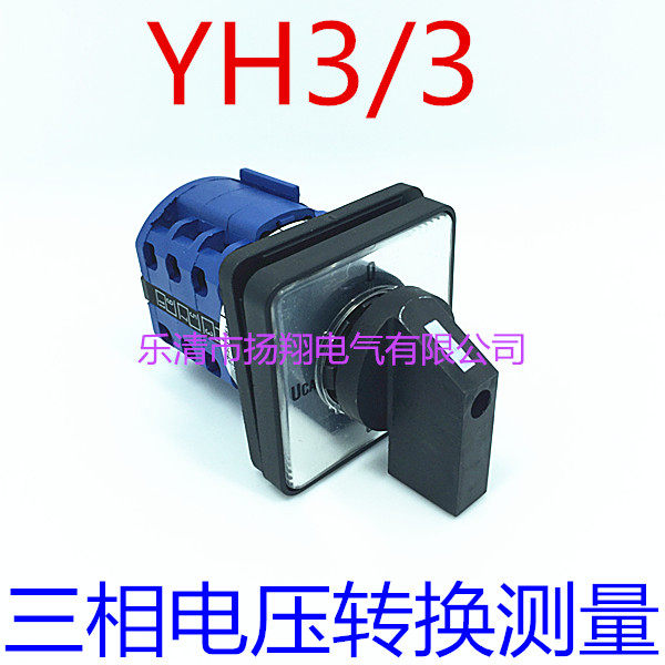 三相电压转换测量开关 万能转换开关 LW38D-16YH3/3