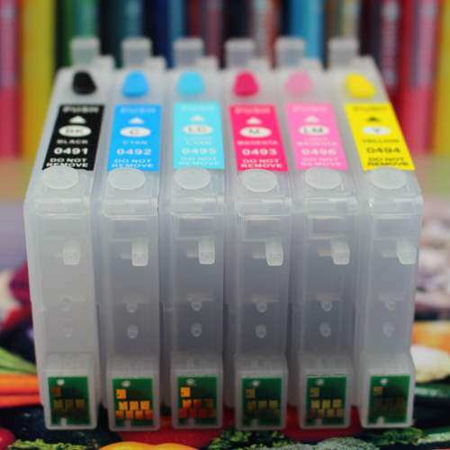 适用epson r230墨盒 t0491填充墨盒 打印机小连供 免抽真空|msdalam kategori peralatan pejabat/Supplies/Perkhidmatan yang berkaitan, kategori Toner bekalan kartrij, Cartridge - dari Buy2taobao.com untuk memberikan perkhidmatan ejen Taobao profesional membeli