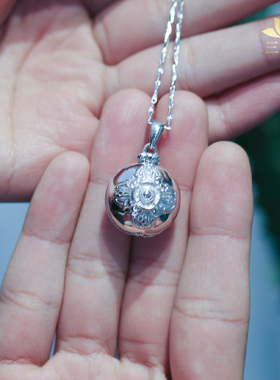 尼泊尔可打开男女款本命佛嘎乌盒