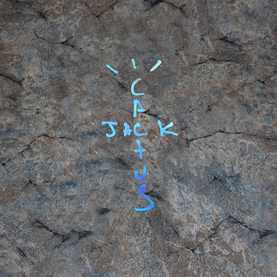 cactusjack汽车贴纸鞋盒文字