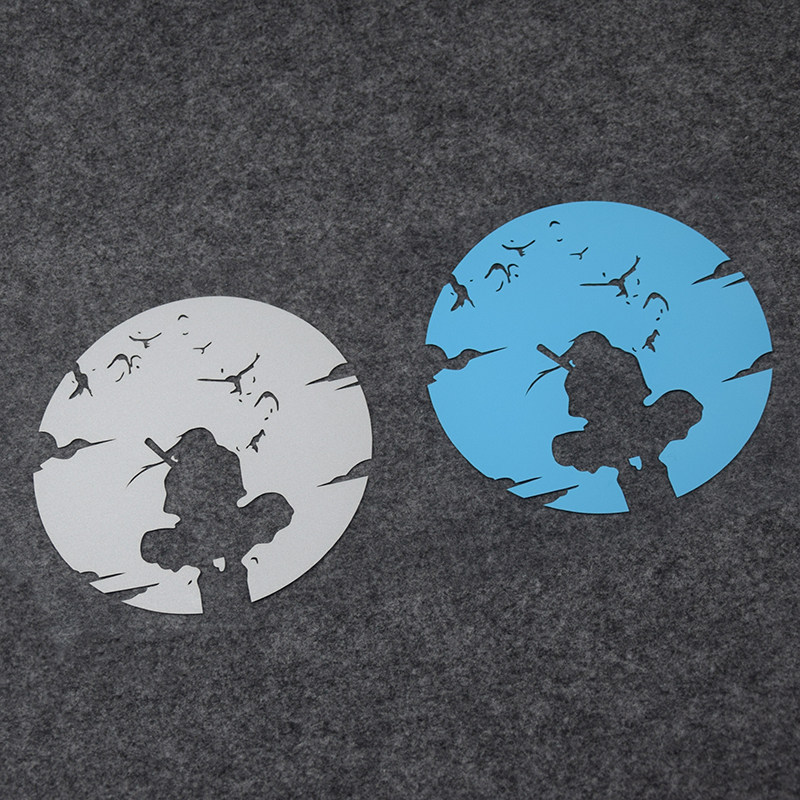 个性创意装饰卡通火影忍者日本动漫晓组织宇智波鼬电线杆汽车贴纸