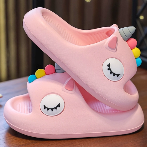 Летние слайдеры, нескользящие тапочки, мягкая подошва