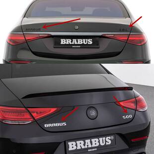 博速CLS车标B50字标后尾标500排量标志奔驰改装巴博斯标识BRABUS