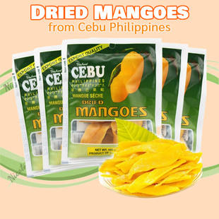 Cebu Dried Mangoes Made in the Philippines宿雾芒果干零食100g