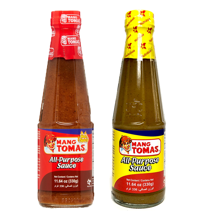 Mang Tomas All Purpose Sauce Regular and Hot and Spicy 330g-封面