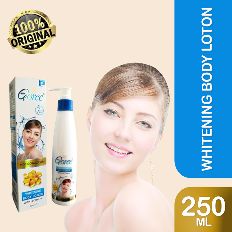 goree whitening body lotion 250ml保湿提亮肤色身体润肤霜