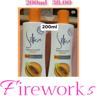 PROMO!!!Silka Whitening Papaya Lotion木瓜焕白身体乳霜200ml