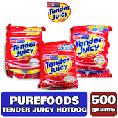 Purefoods 菲律宾进口纯肉冷冻热狗肠 Hotdog Tender Juicy