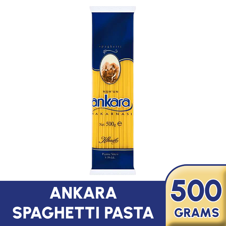 Nuhun Ankara Makarnasi Spaghetti Pasta 500g