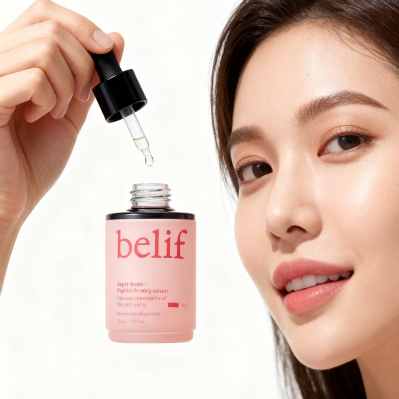 belif碧研菲胜肽紧致精华液视黄醇抗老淡纹收毛孔补水保湿30ml