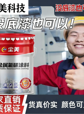 尘美钢结构氟碳金属漆防锈防腐
