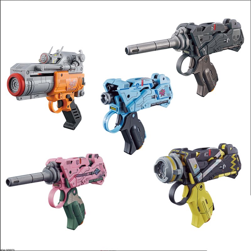 万代 枪弹少女 玩具枪 girl gun lady 黑粉蓝 大枪小枪 拼装模型b