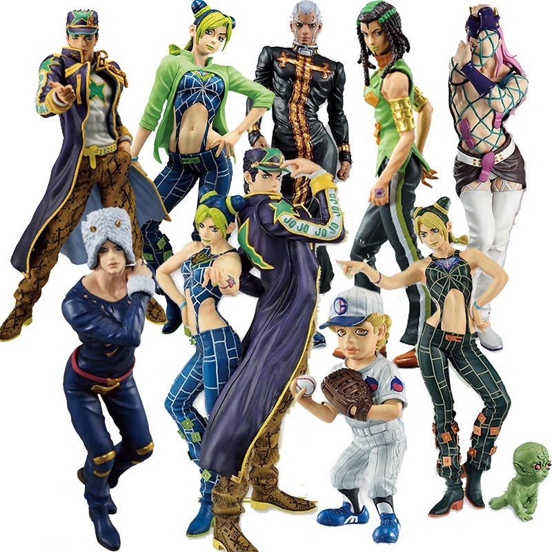 万代眼镜厂一番赏jojo的奇妙冒险 空条承太郎徐伦普奇安娜苏手办b