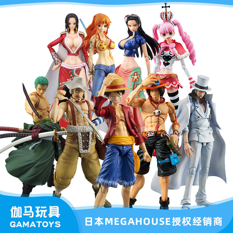 megahouse海贼王vah罗路奇乔巴女帝娜美鹰眼索隆罗宾艾斯萨博