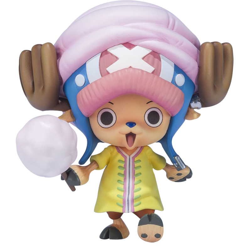 万代 figuarts zero海贼王 蛋糕岛 棉花糖 乔巴 手办b