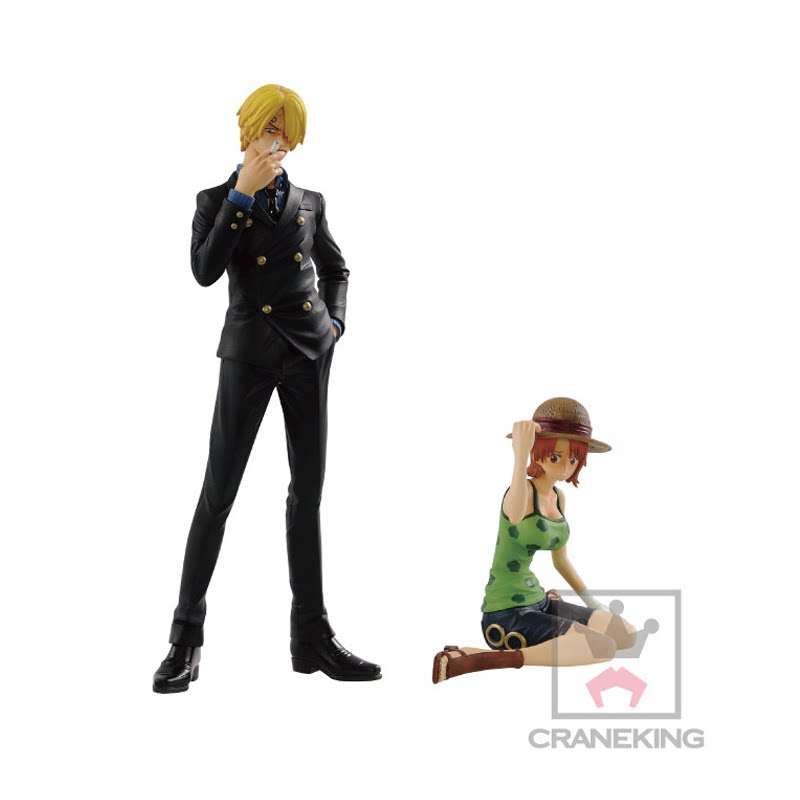 眼镜厂 ds场景 海贼王 阿龙公园 山治 娜美 景品手办