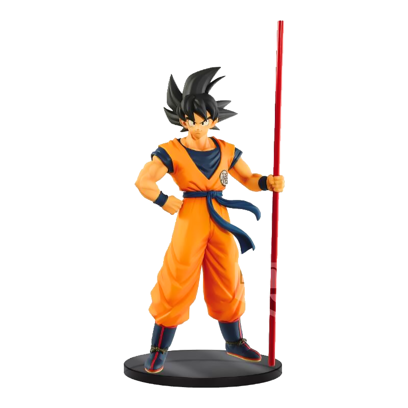 眼镜厂 七龙珠 剧场版 20周年 黑发 孙悟空 金箍棒 景品手办