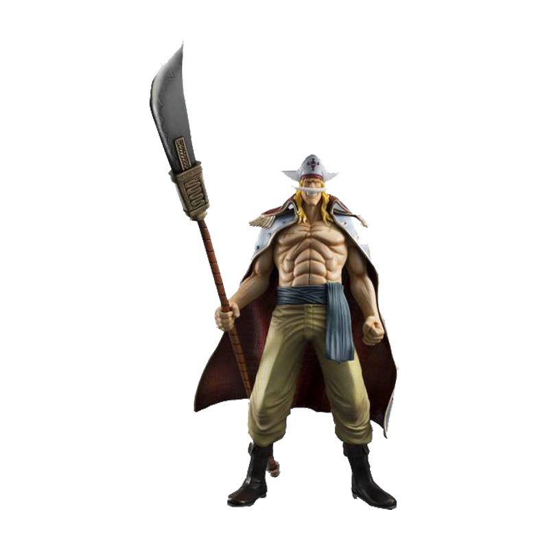 megahouse 海贼王 pop-ex 年轻 白胡子 爱德华纽 盖特 手办摆件