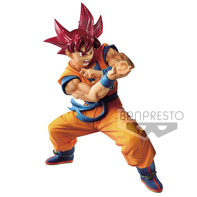 眼镜厂 七龙珠 bos 赛亚人之神 红发 孙悟空 sp特别版 景品手办