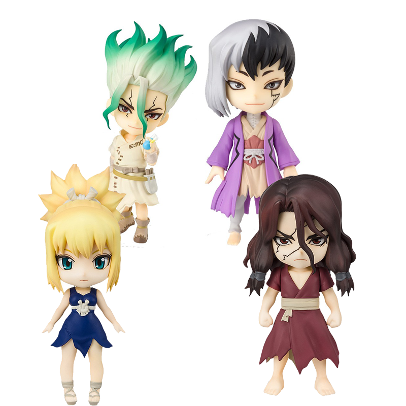 万代 mini 石纪元 新石纪 石神千空 浅雾幻 q版可动手办礼物摆件b