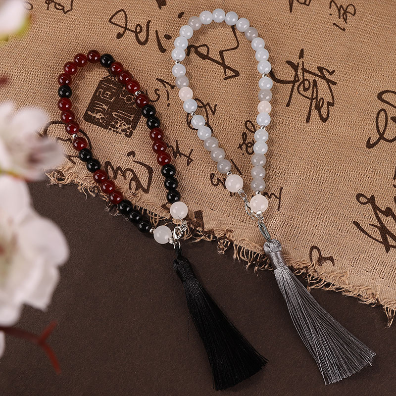 古风汉服旗袍手持串珠手链