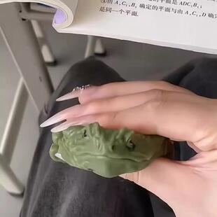 抖音同款金蝉癞蛤蟆捏捏创意手绘慢回弹玩具解压泄愤送人整蛊捏捏