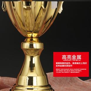 厂家供应创意礼品奖杯金属工艺品摆件运动会奖牌现货合金