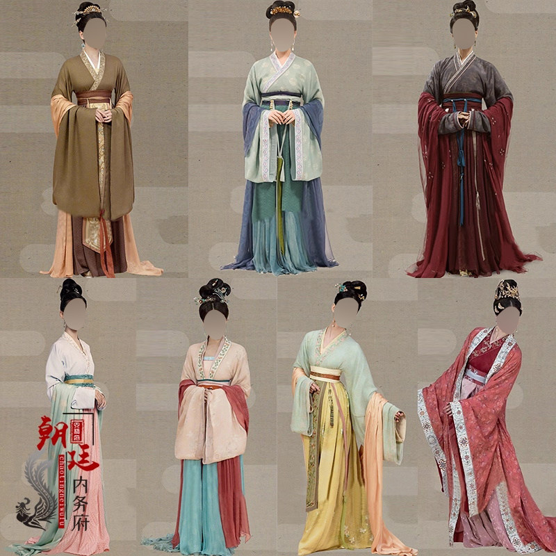 影视装大宋宫词同款宋朝女古装襦裙侍女仙女服宋朝贵妃皇后服