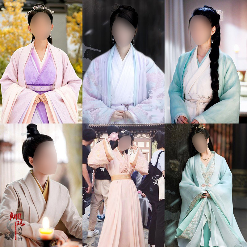 汉服王妃贵妃交领飘逸仙女服服