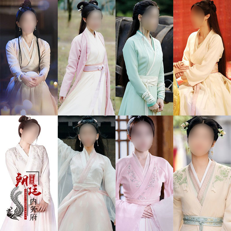 魏晋风女侠飘逸舞蹈服影视古装
